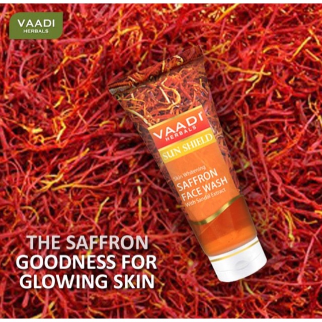 vaadi saffron face wash