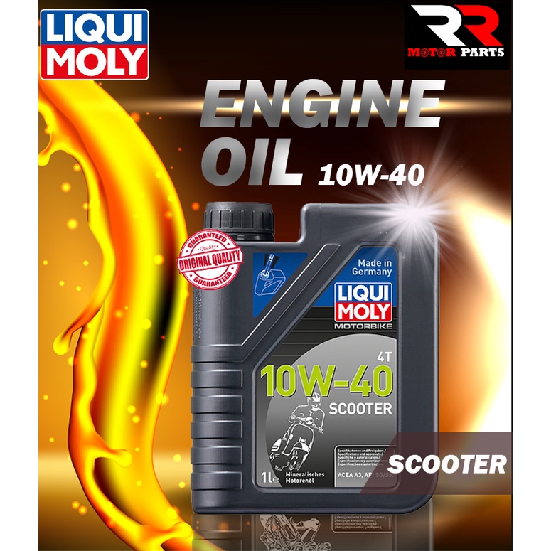Original LIQUI MOLY Motorbike 4T Mineral 10W40 10W40 Scooter Motor