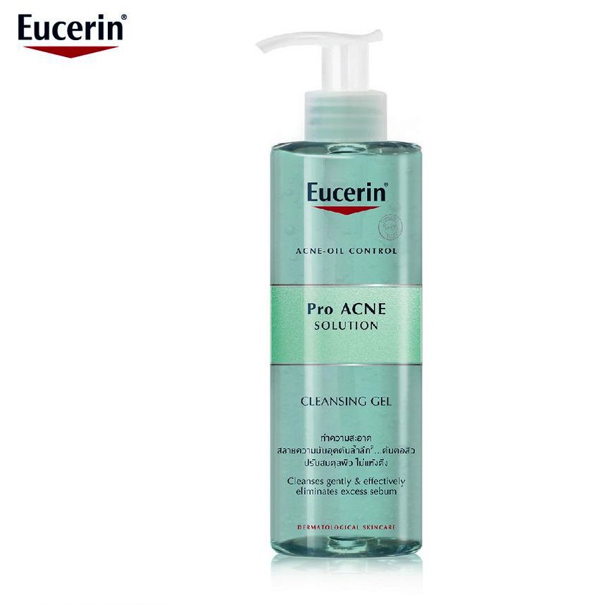 EUCERIN Pro Acne Solution Cleansing Gel 200ml / 400ml | Shopee Malaysia