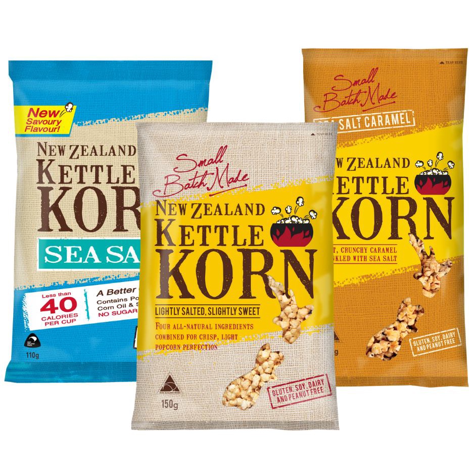 New Zealand Kettle Korn Popcorn Snack Shopee Malaysia