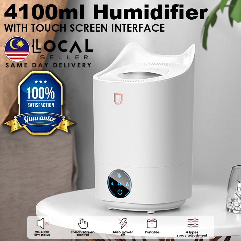 Newly upgraded 4100ML Dual spray Air Humidifier Ultrasonic Aroma Diffuser Mist Maker