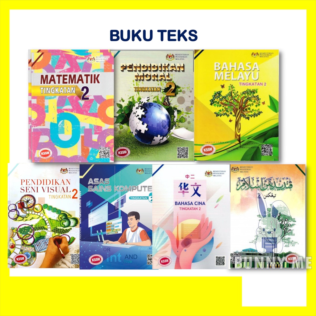 BUKU TEKS TEXTBOOK TINGKATAN 2 /KPM | Shopee Malaysia