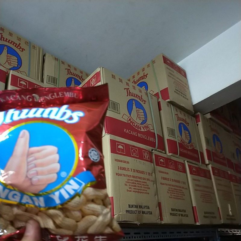 Kacang Cap Tangan 120gm No 1 In Malaysia New Stok Exp 02 09 2022