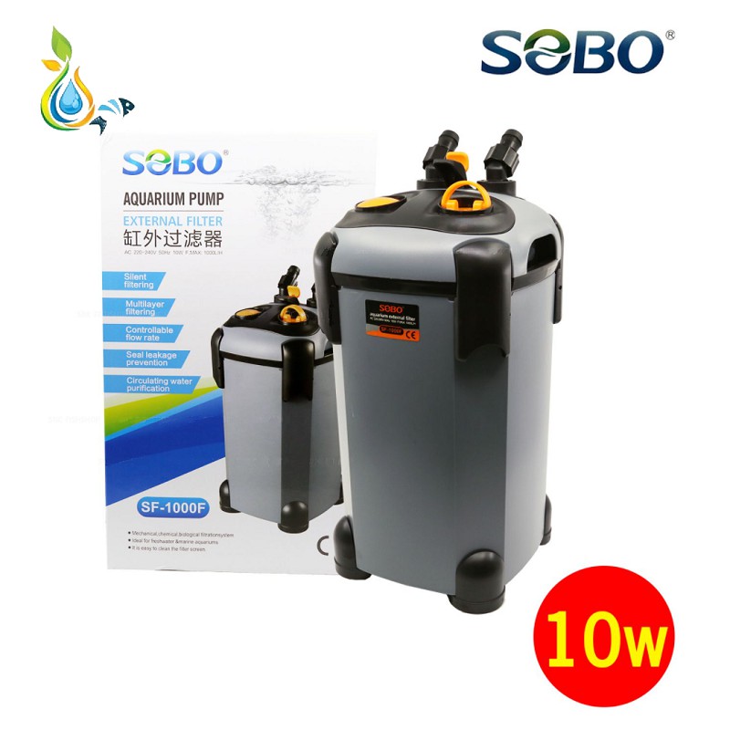 SOBO Aquarium Pump Canister External Filter With UV Lamp / Without UV