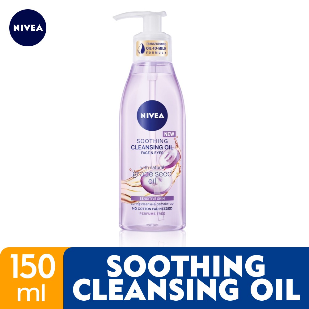 NIVEA Face Care Cleansing Oil Soothing Sensitive Skin (150ml