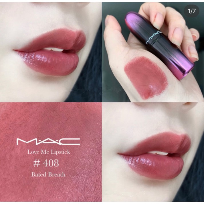 Mac 19 New Gradient Color Bullets Love Me Lipstick Moisturizing 423 410 408 Shopee Malaysia