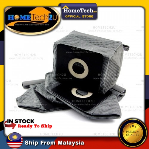 Reusable Vacuum Dust Bag Cotton type Vacuum Bag For Midea Sanyo Haier Pensonic Phison (Washable)-Kain Vacuum Bag 10x11cm