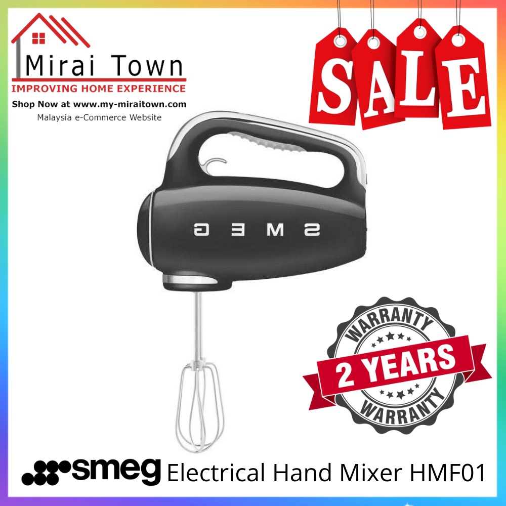 SMEG Electrical Hand Mixer HMF01 (More Colour)