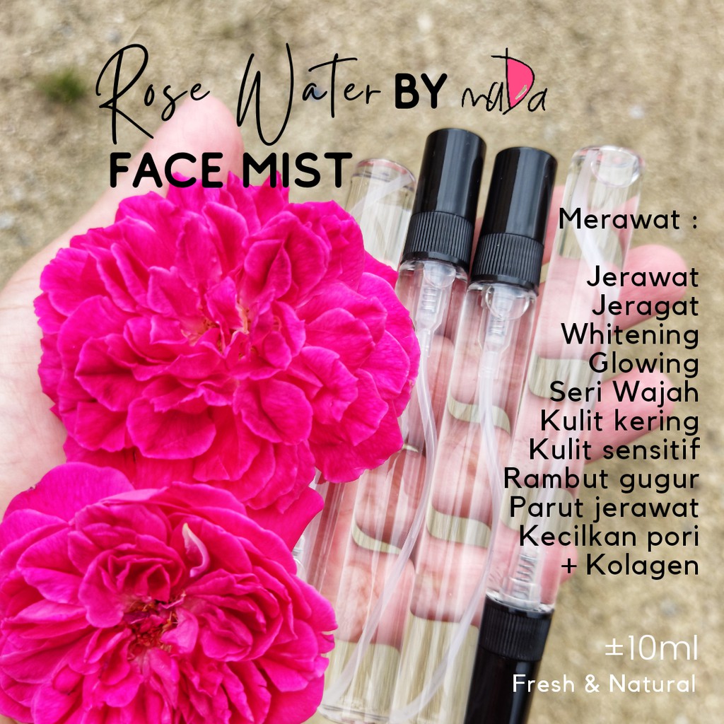 Buy Premium Rose Water Face Mist Setting Spray Rose Air Mawar Seetracker Malaysia