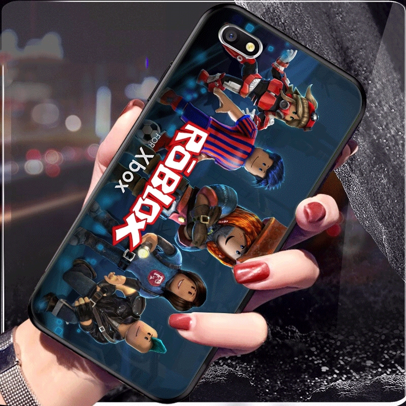 Phone Case Popular Game Roblox Logo For Oppo Reno 3 Reno 3 Pro Realme 3 Realme 3 Pro Realme 2 A5 Cover Shopee Malaysia - jelly roblox derby