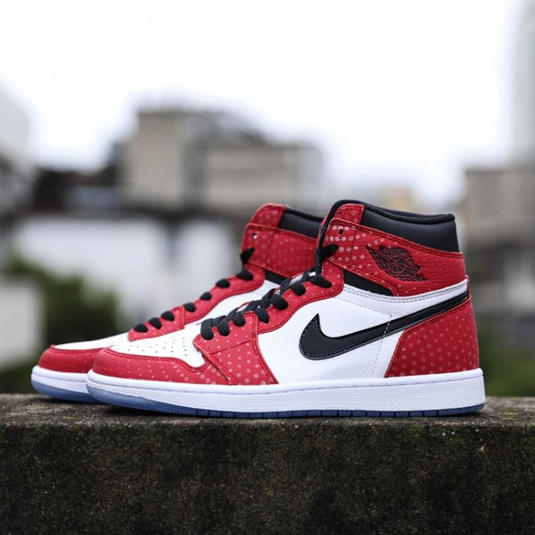 nike aj1 spiderman