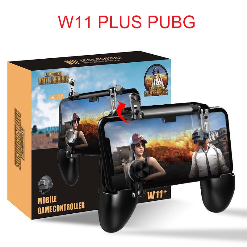 W11 Mobile Gamepad Game Handle And Fire Key Pubg Shopee Malaysia - 