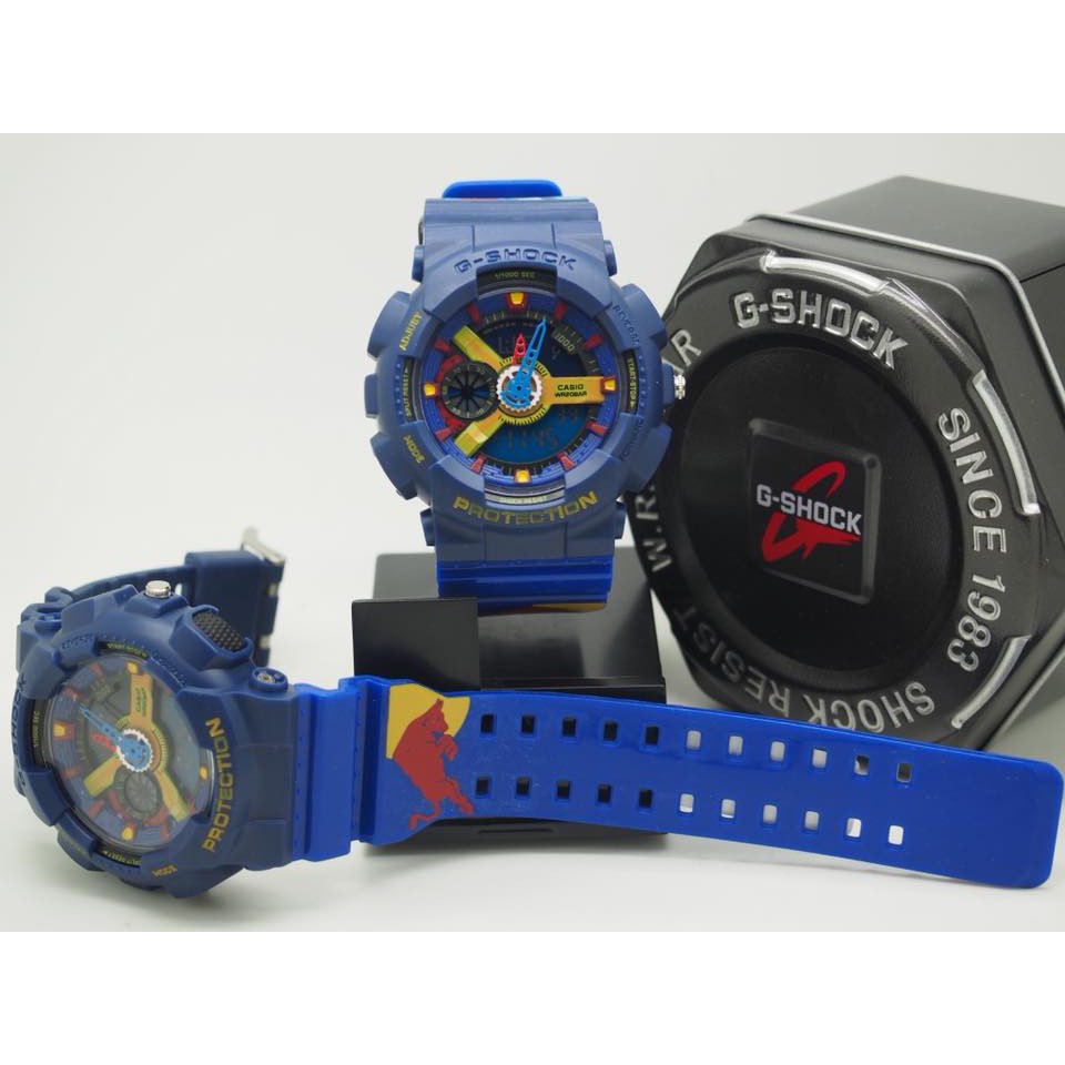g shock watches red bull