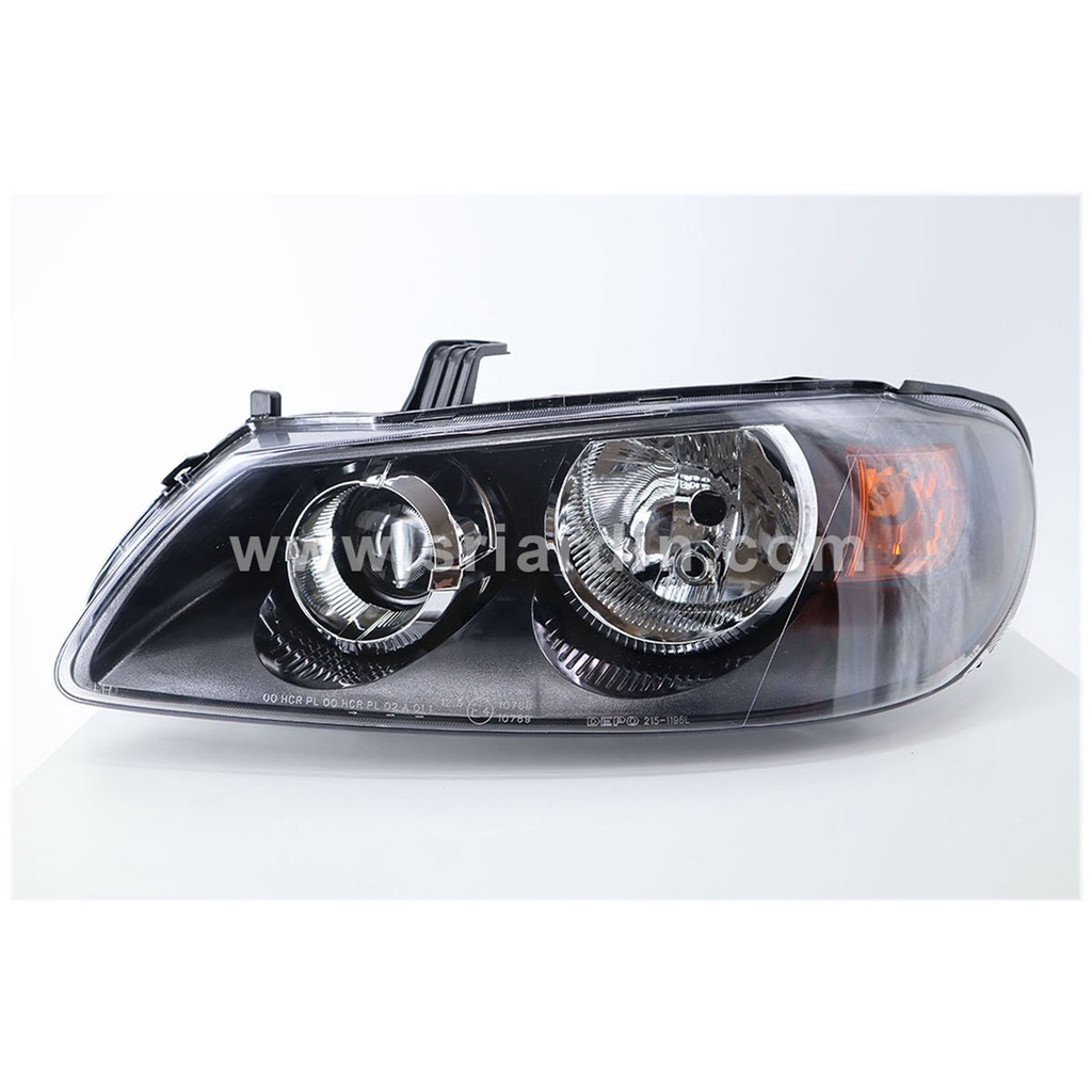 Nissan Sentra N16 03 - 05 Black Face Projector Headlamp [ 1 Pair Left ...