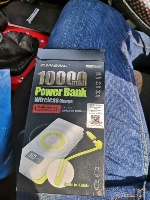 Buy 1 Free 2 Original Pn888 Wireless Pineng Power Bank 10000mah
