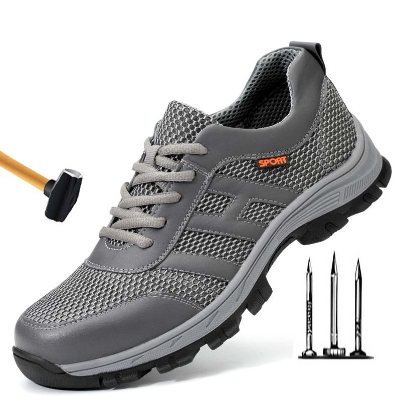 breathable safety trainers