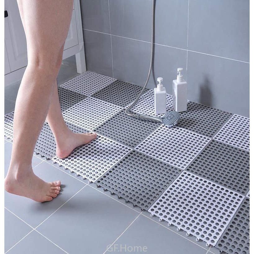 ✓Bathroom anti-slip mat splicing floor mat home toilet bathroom waterproof  foot pad waterproof bath mat | Shopee Malaysia