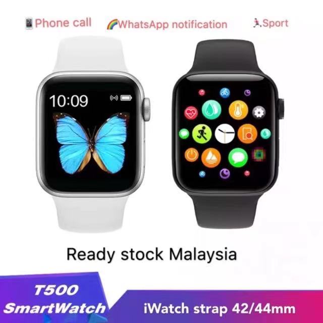 Smart Watch T500 Bluetooth Call Touch Screen Smartwatch Sport Heart Rate Monitoring Answer Calls