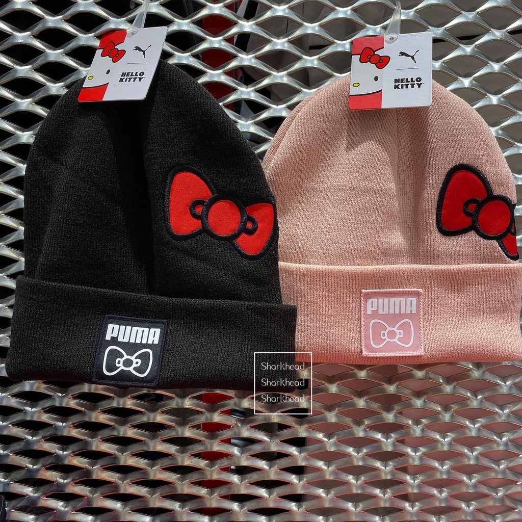 hello kitty beanie black