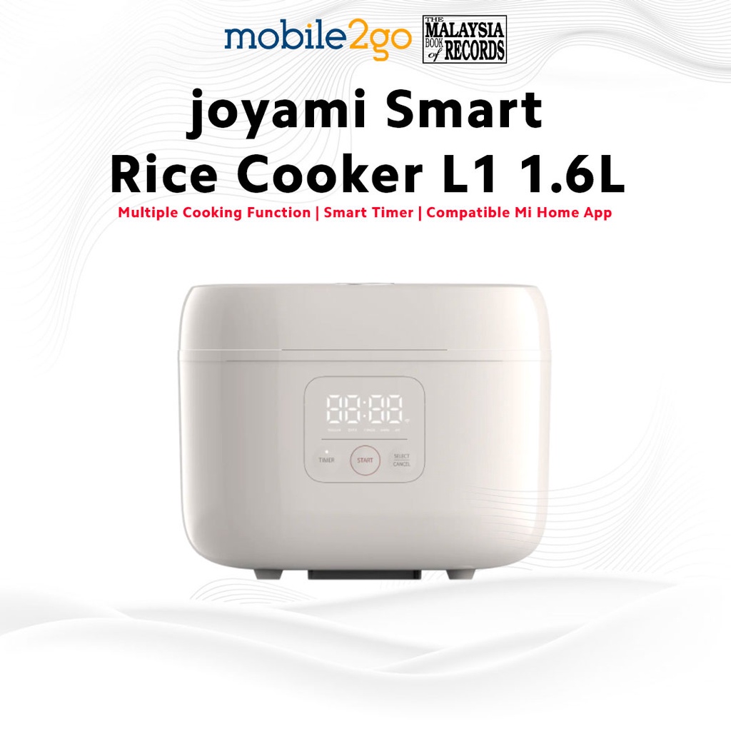 joyami Smart Rice Cooker L1 1.6L Original joyami Malaysia Shopee Malaysia