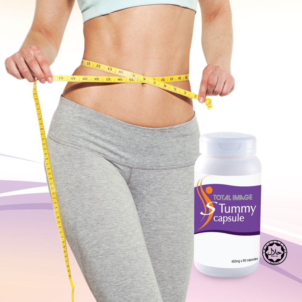 Total Image S Tummy 60 Capsules Slimming Lose Weight Halal Supplement Shopee Malaysia