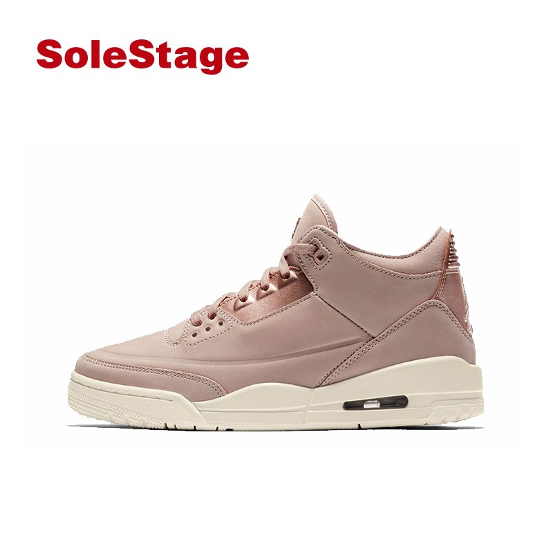 jordan retro 3 rose gold