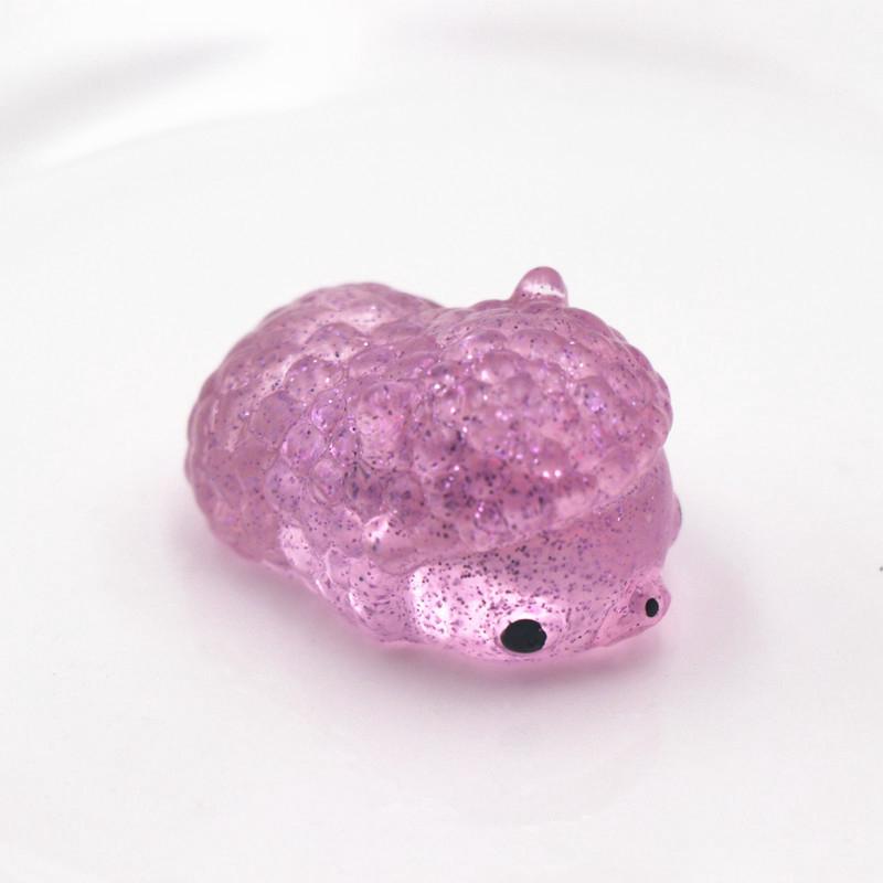 mochi Squishy Toys Glitter Mini Squishies Stress Relief Toys Kawaii Cat