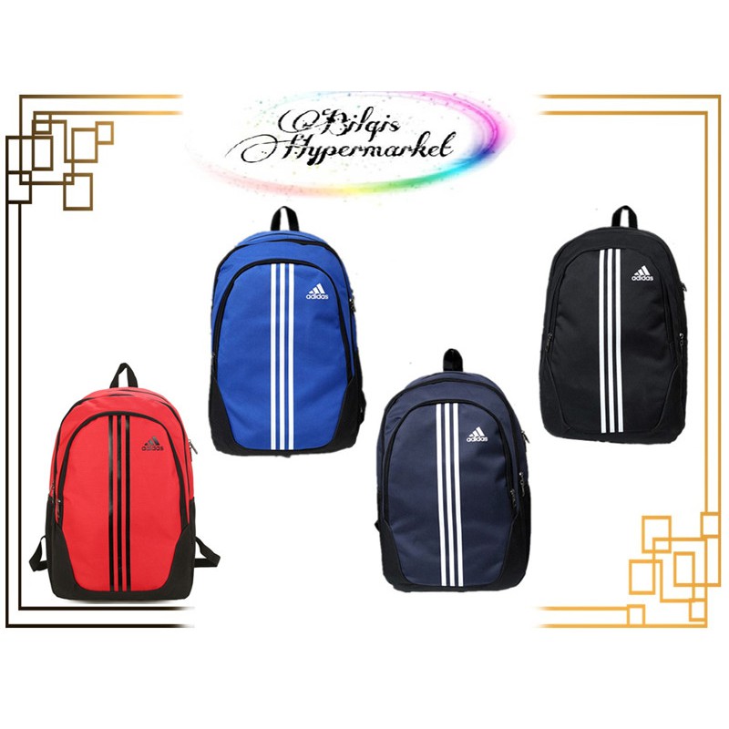 Adidas Backpack Beg Sekolah Ready Stock Malaysia Shopee Malaysia