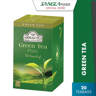 Ahmad Tea London Green Tea Pure Teh Hijau Asli Ahmad Tea London 1 Kotak 2 Gm 20 Uncang Teh Foil Malaysia