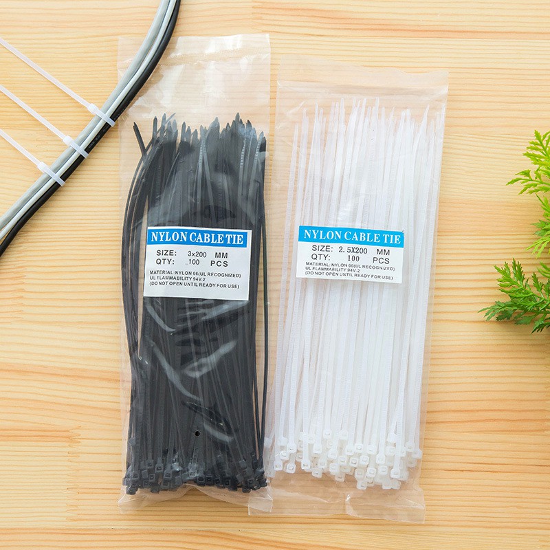4" 6" 8" 10" 12" Ready stock QUALITY Nylon Cable Ties 2.5x100mm 2