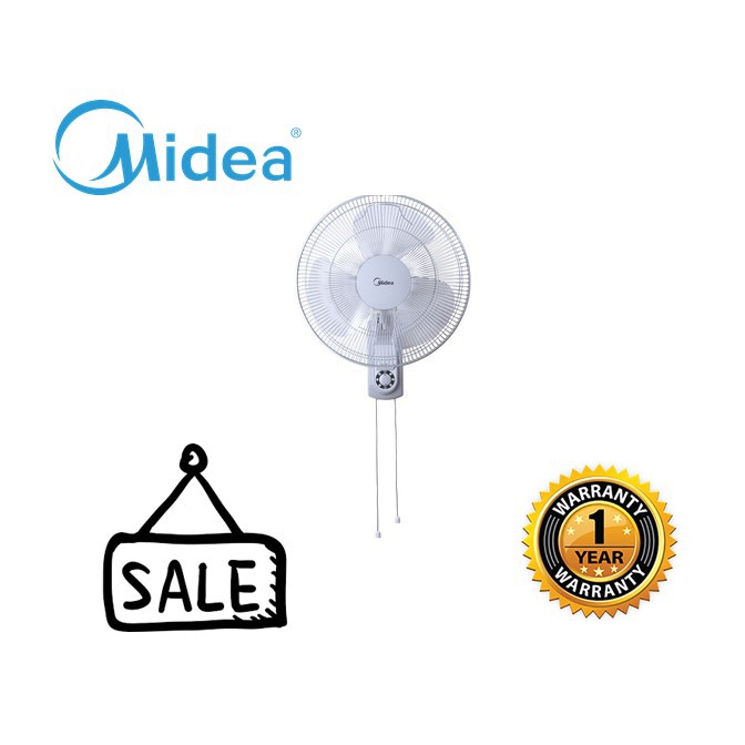 Midea Wall Fan Mf 16fw15ka 16 Shopee Malaysia