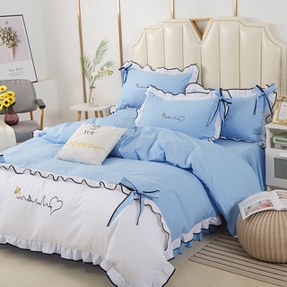 wedding bedsheet cadar pengantin kahwin minimalist bed