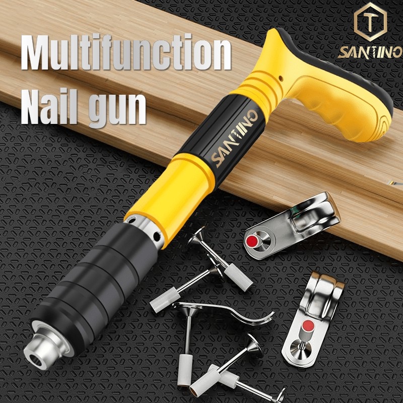 Manual Steel Nails Gun Rivet Tufting Nail Gun Ceiling Concrete Wall