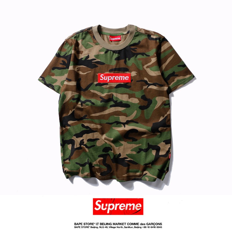 camo supreme shirt