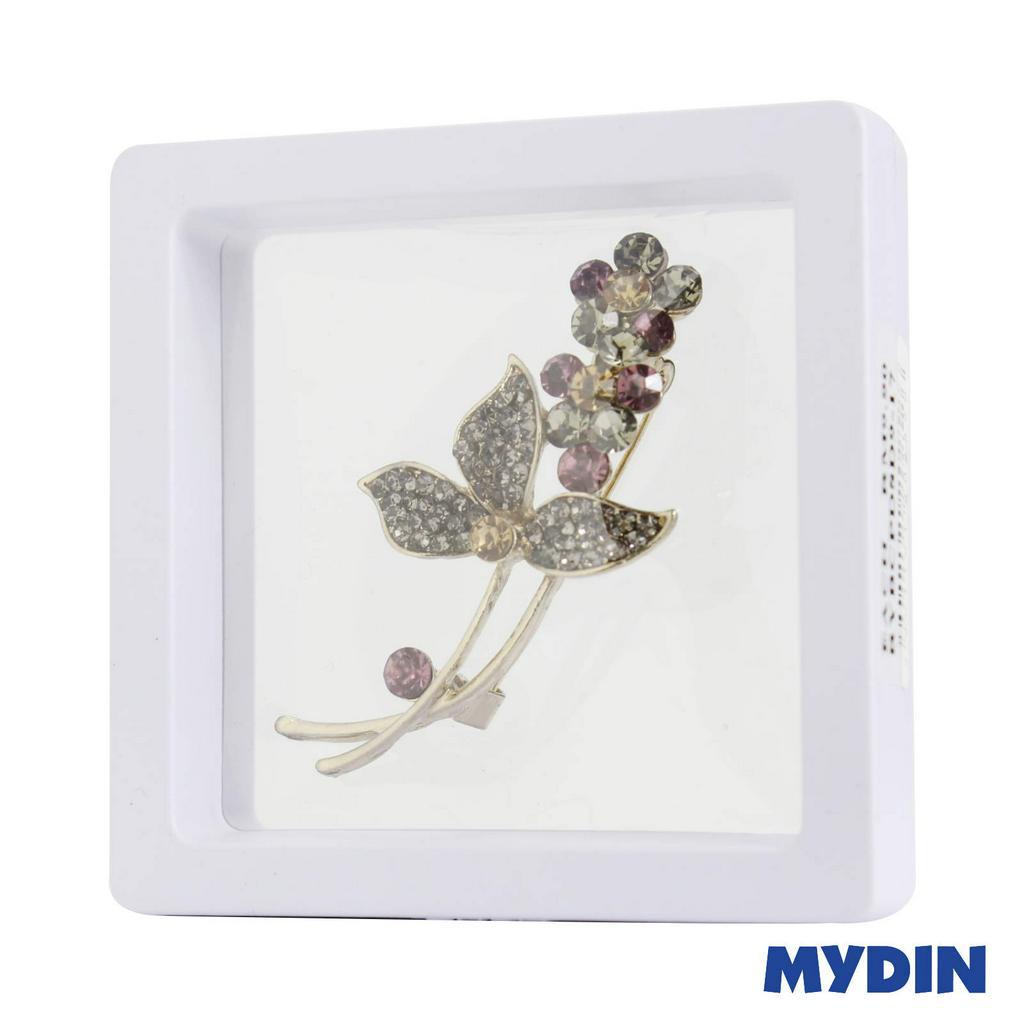 Brooch Leaf Flower Assorted Colour/Design (1pc) RYBCPD8D9-17