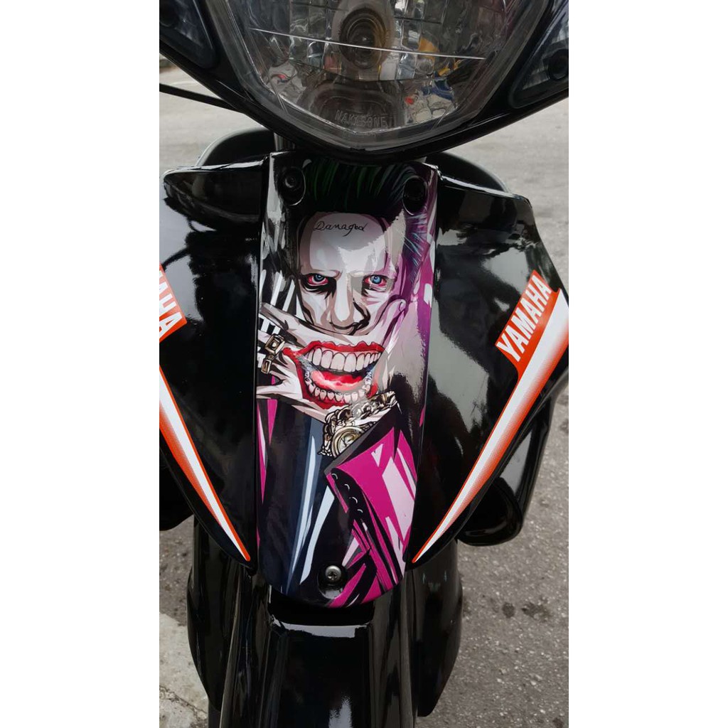 Horn Cover Joker Sticker All Model Ex5 Kriss Dinamik Lc135