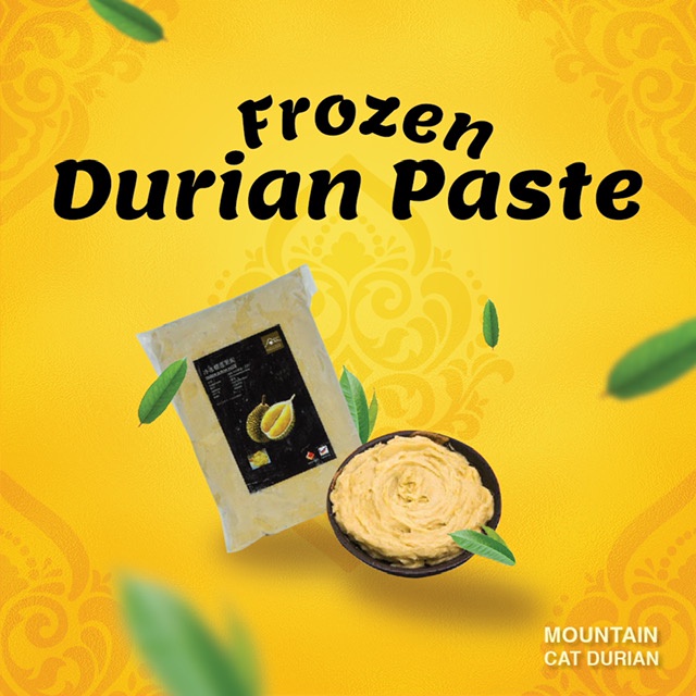 [DURIAN PASTE] Hot Sales MUSANG KING D24 Export Halal Top Quality Grade