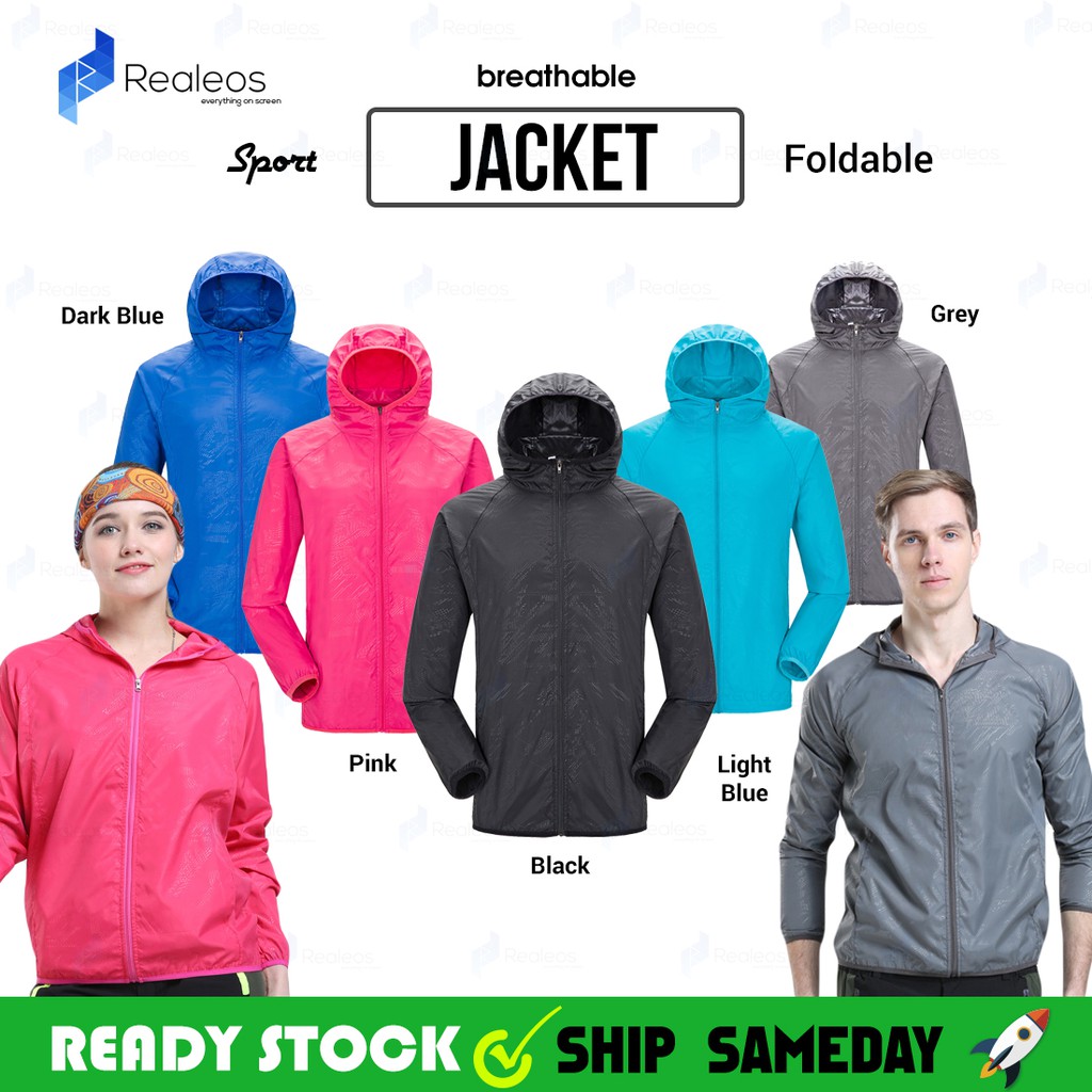 jogging windbreaker
