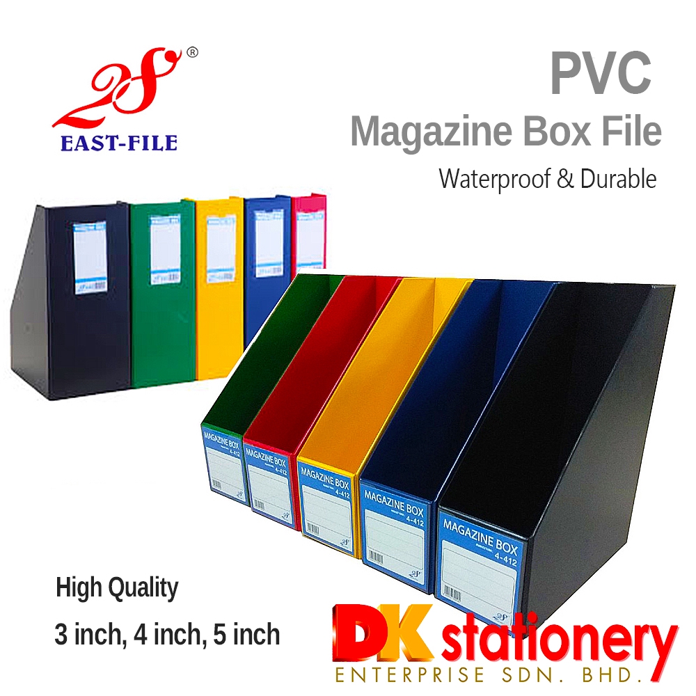 EastFile 412 PVC Magazine Box File Shopee Malaysia