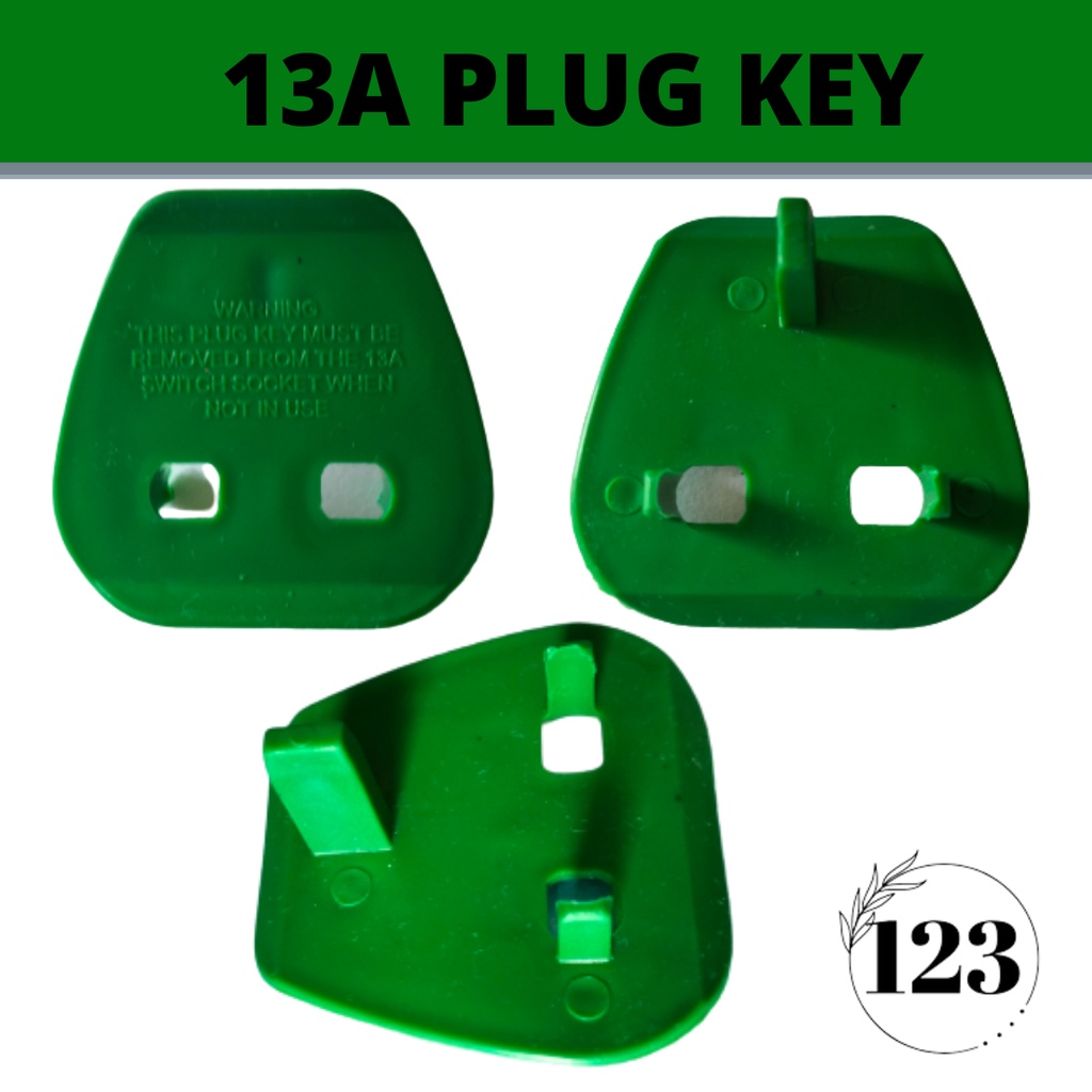 Multi 2 Pin to 3 Pin Converter Adaptor Safety Plug Key / Easy for 2 Pin