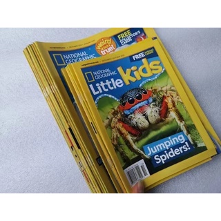 (Total 18 Magazines) National Geographic Kids 10 + National Geographic Little Kids Magazines