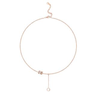 Keluli Titanium Tidak Pudar Pinggang Kecil Kalung  Wanita 
