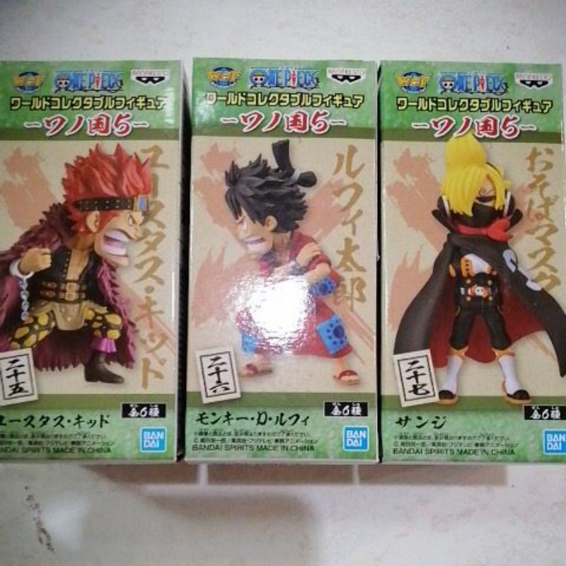 ONE PIECE WCF World Collectable Figure FILM GOLD vol.5 FULL SET 