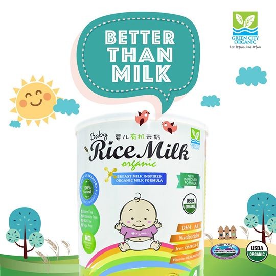 baby rice milk formula