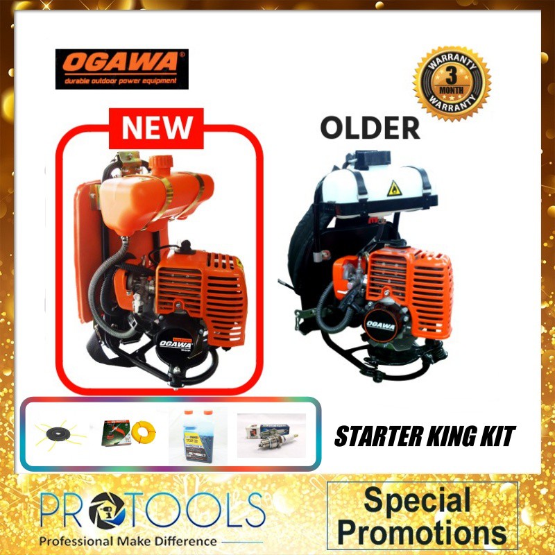 Ogawa Bg328ak Bg328 Ak Grass Brush Cutter Bg330 Foc Safety Google Nylon Blade 3 Month Warranty Shopee Malaysia