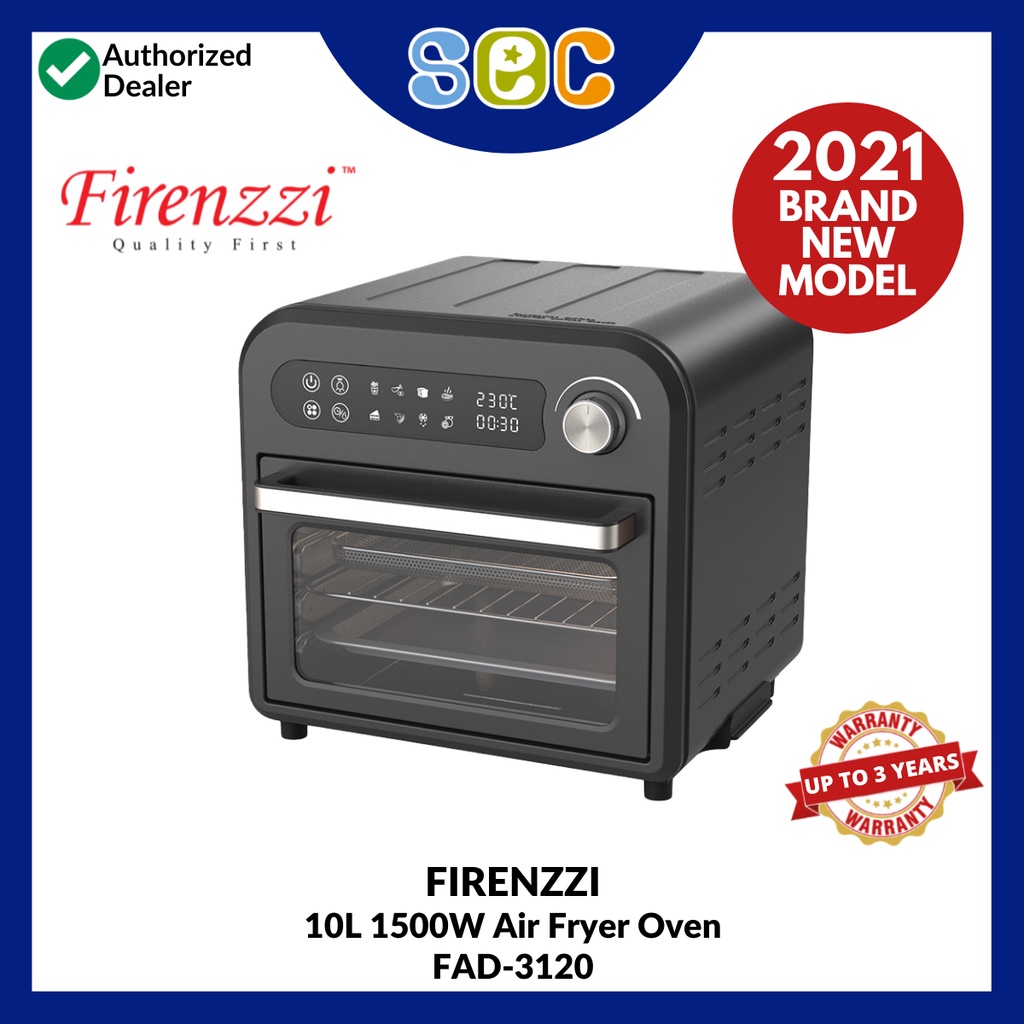 FIRENZZI 10L 1500W Air Fryer Oven FAD3120 Shopee Malaysia