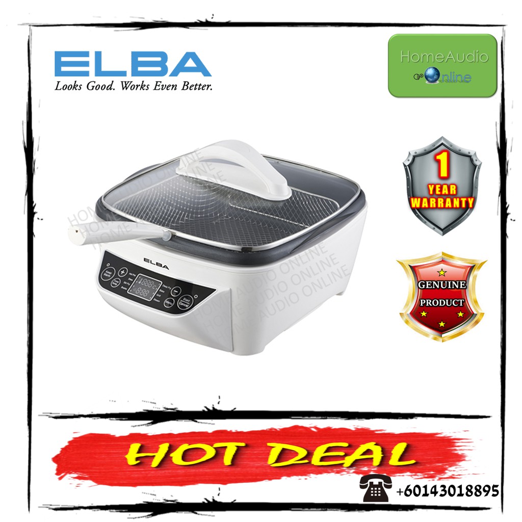 ELBA 2L 1600W INTELLIGENT MULTI COOKER EIMCD8142(WH) Shopee Malaysia