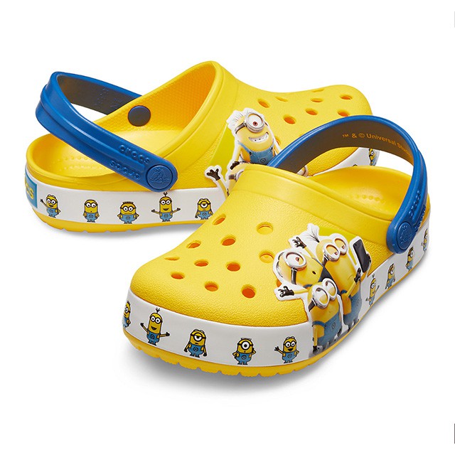 kids crocs yellow