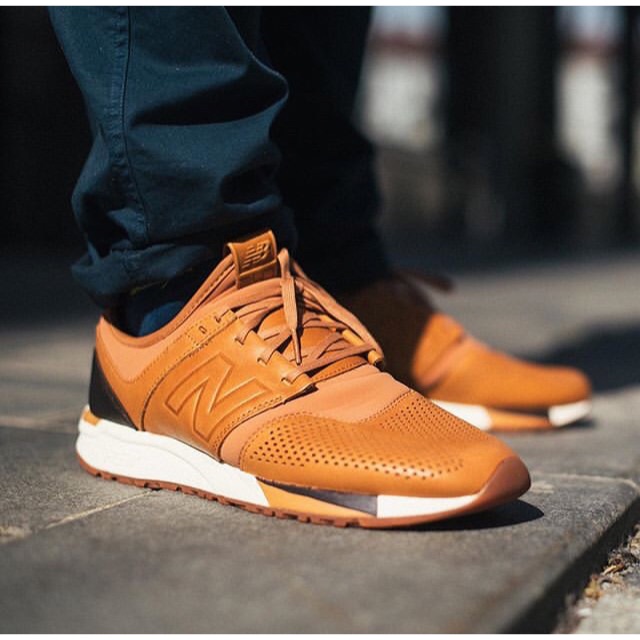 new balance 247 luxe leather