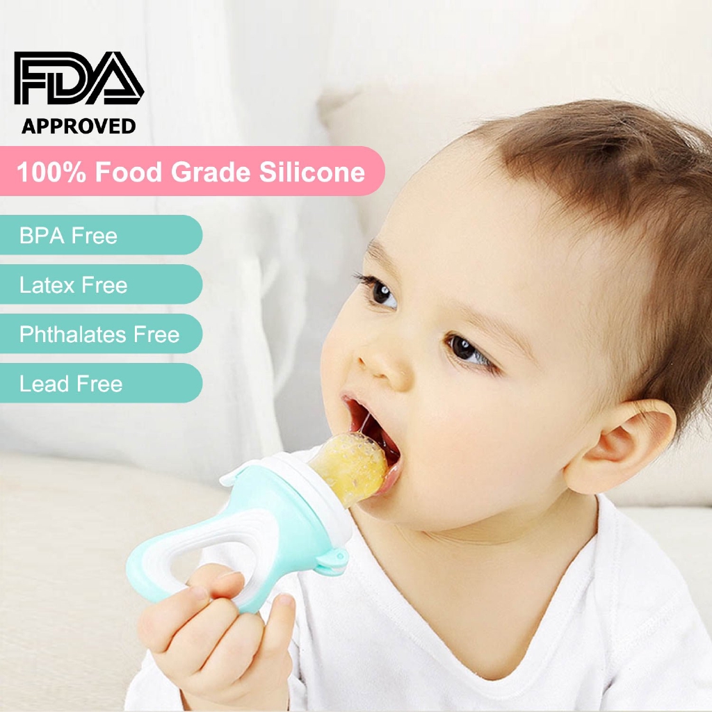 Baby Food Feeder Fruit Feeder Pacifier Mesh Baby Feeder Baby